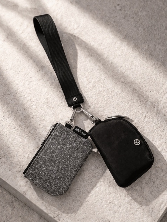 lululemon athletica Accessories - Lululemon Dual Pouch Wristlet Glitter ✨ NWT Rare/HTF